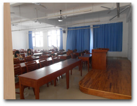 Ein Klassenzimmer der Universität Xiamen.