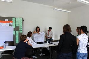 Studierende bei einem Workshop des SINOSYM.