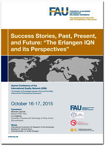 Flyer des Projektes "Success Stories, Past, Present, and Future: 'The Erlangen IQN and its Perspectives'".