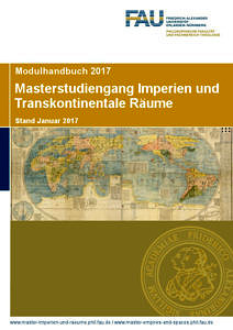 Modulhandbuch Masterstudiengang Imperien und Transkontinentale Räume.