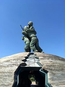 Kriegerdenkmal in Seoul.