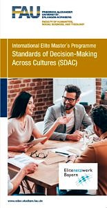 Flyer International Elite Master's Programme Standards of Decision-Making Across Cultures (SDAC).