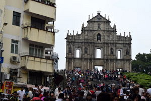 Die Pauluskirche in Macau.