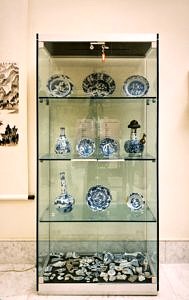 Fundstücke von chinesischem Porzellan im Lehrmuseum „Museo Orientale Umberto Scerrato“.