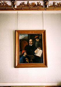 Portrait des Missionars und College Gründers Matteo Ripa.