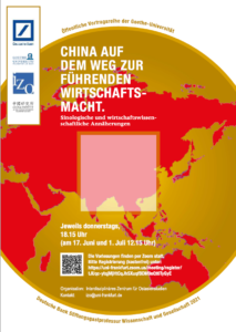 Flyer "China auf dem Weg zur Führenden Wirtschaftsmacht.