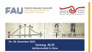 Poster der 2023 DVCS-Tagung in Erlangen