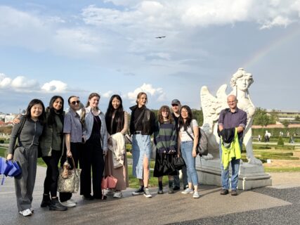 Gruppenfoto Wien Exkursion